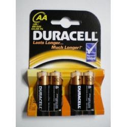 Baterii Duracell Alkaline 4xAA